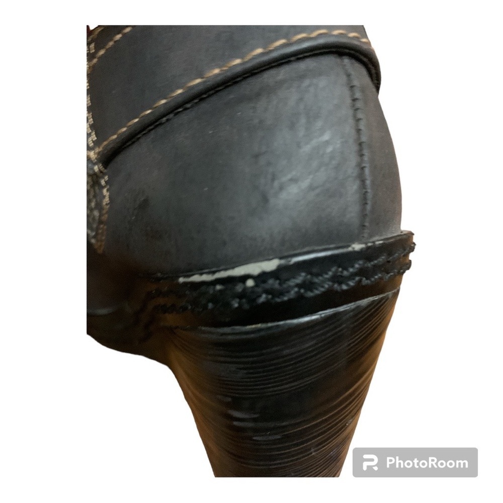 Dr Scholls Womens Blakely Ankle Boot Wedge Heel Black Y2K 90’s Size: 7.5 - Picture 8 of 9